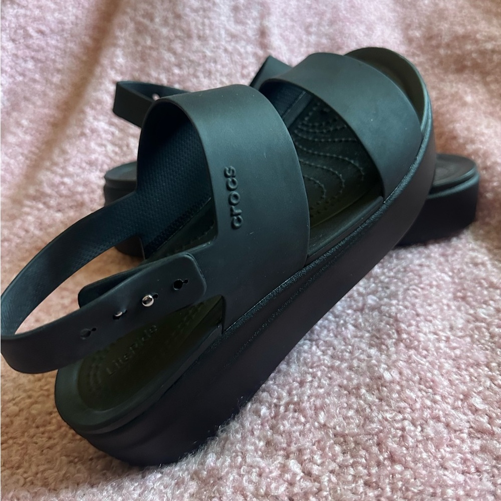 Crocs, Brooklyn, low wedge